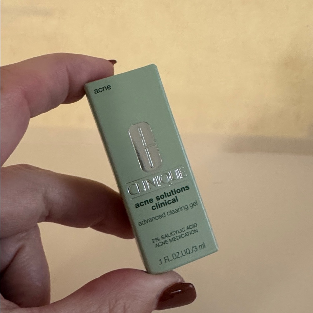 CLINIQUE Acne Solutions Clinical Advanced Clearing Gel Travel Sample Size 0.1oz - Picture 9 of 12
